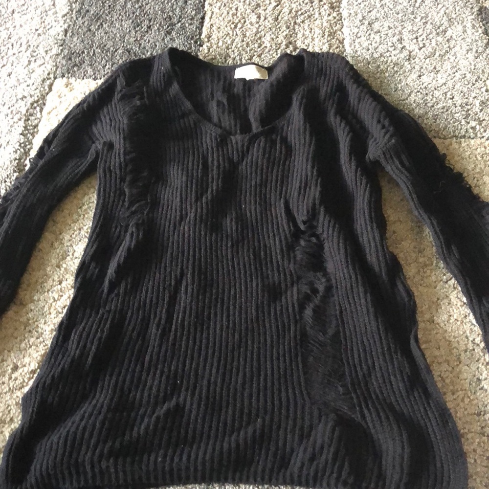 Black sweater